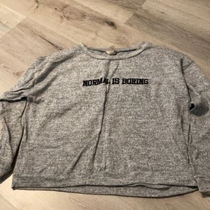 Grey long sleeve